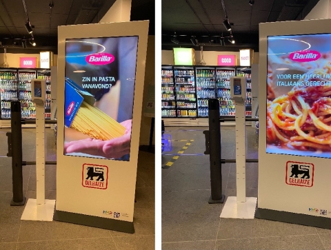 How can our digital screens help brands to grow in a retail media environment?