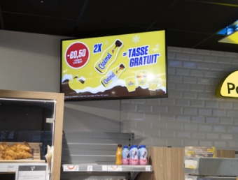 Digital Signage Entry Shop&Go